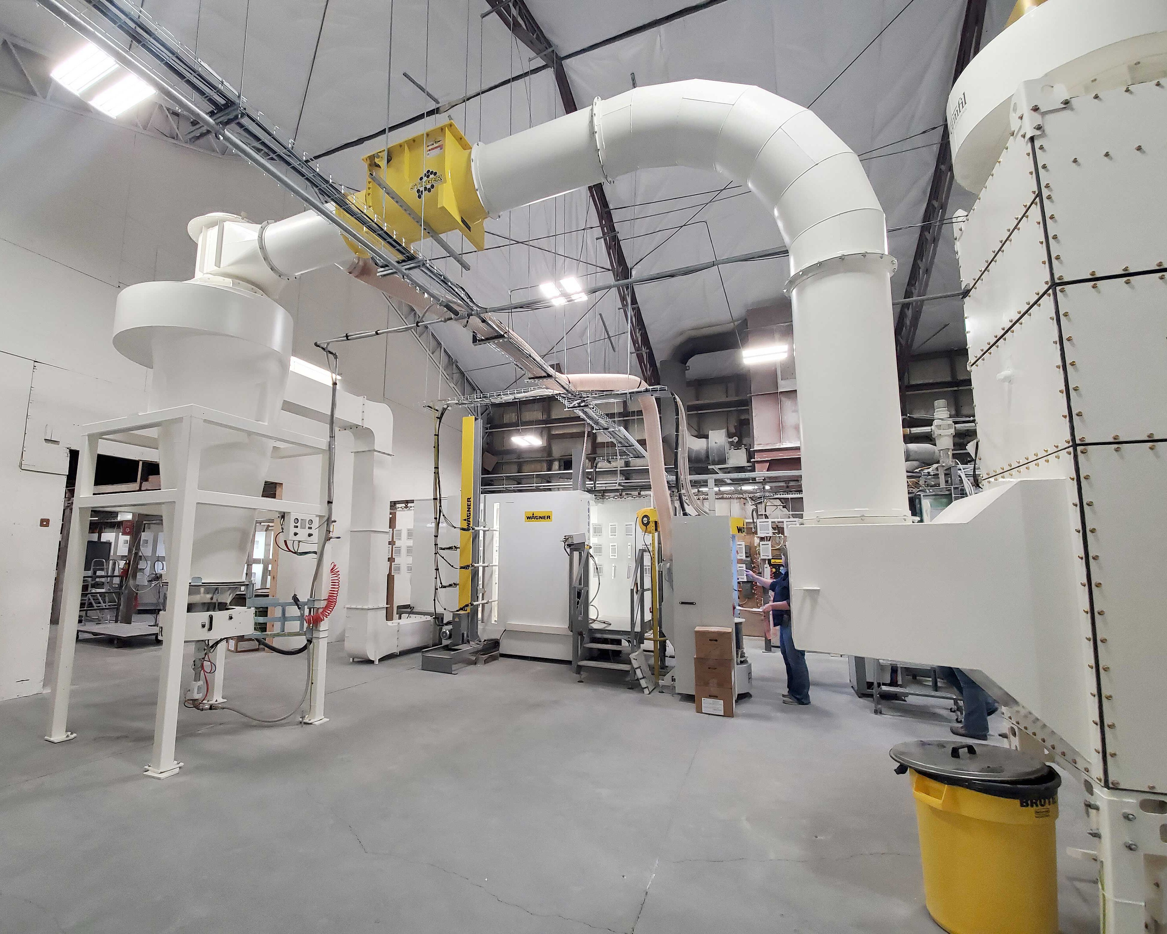 e-line powder coating system by wagner