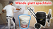 Wände glätten mit Airless-Spritzspachtel