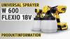 Universal Sprayer W 600 FLEXiO 18V - Inbetriebnahme, Reinigung & Zubehör | WAGNER