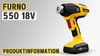 FURNO 550 18V - Inbetriebnahme,  Tipps & Tricks, Zubehör | WAGNER
