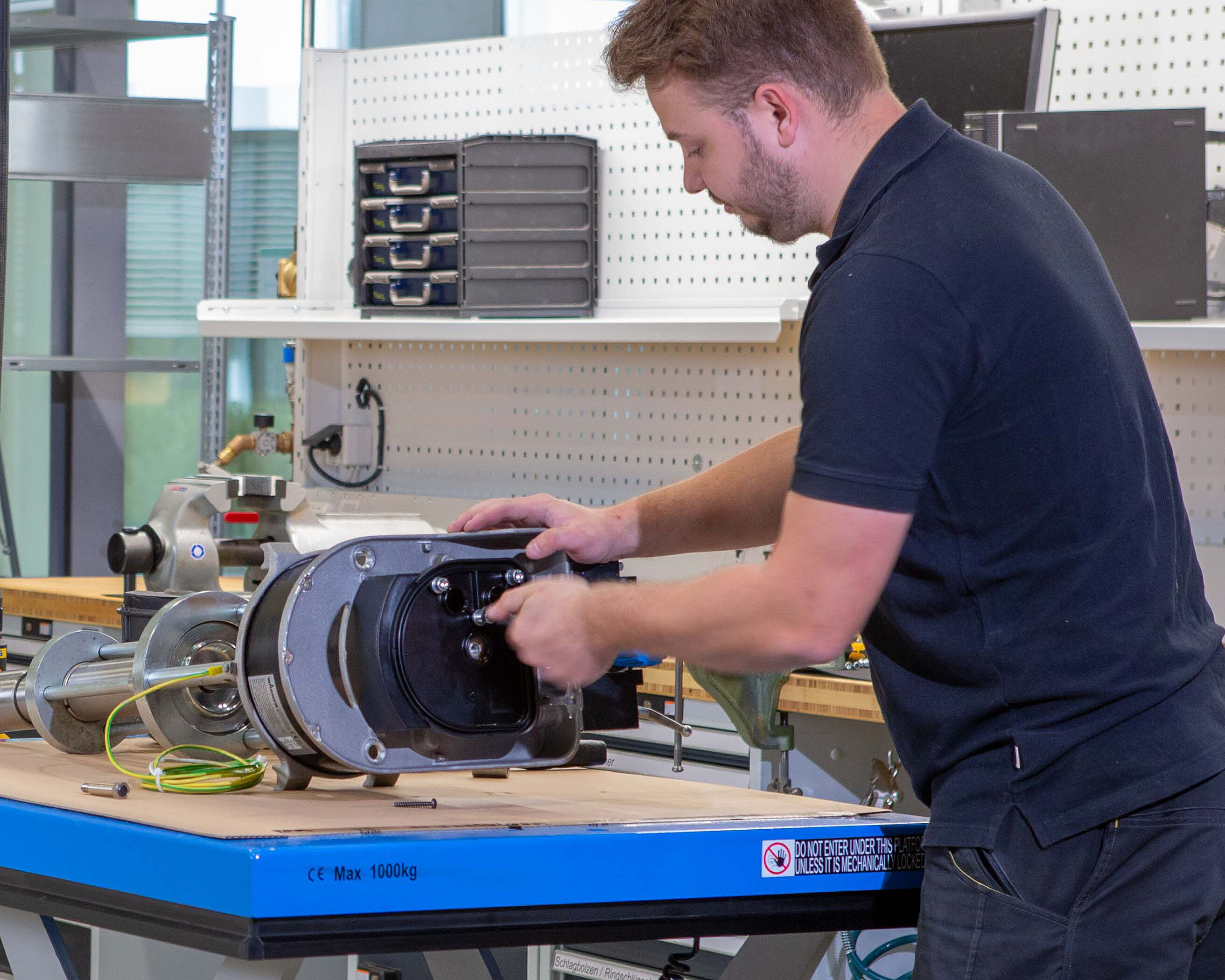 Slider Reparatur und Wartung 2