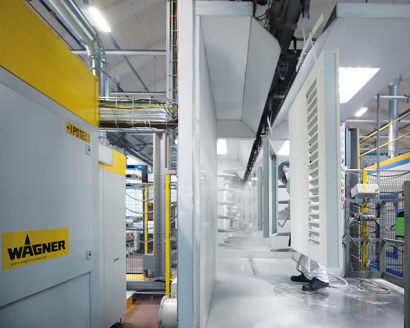 automatic powder coating