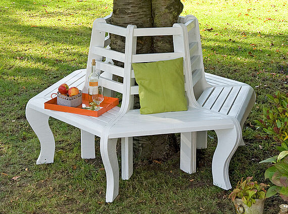 Contruire un banc autour d'un arbre