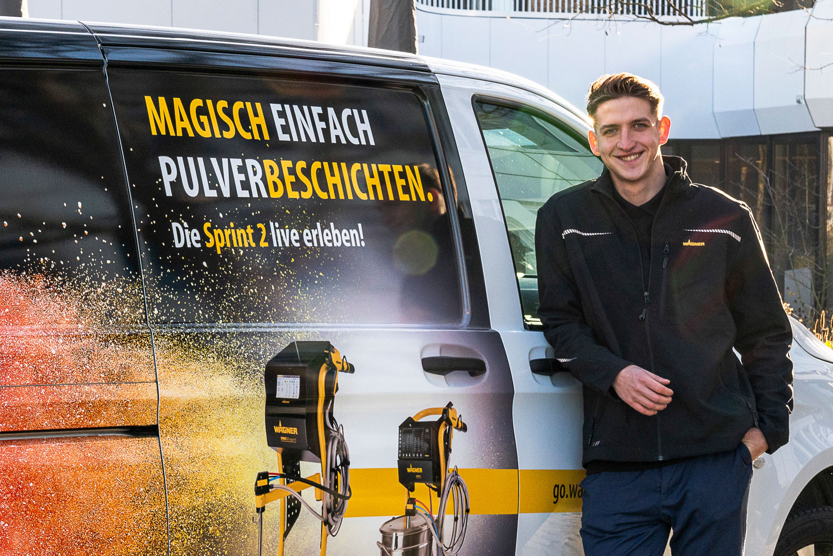 sprint 2 roadshow van