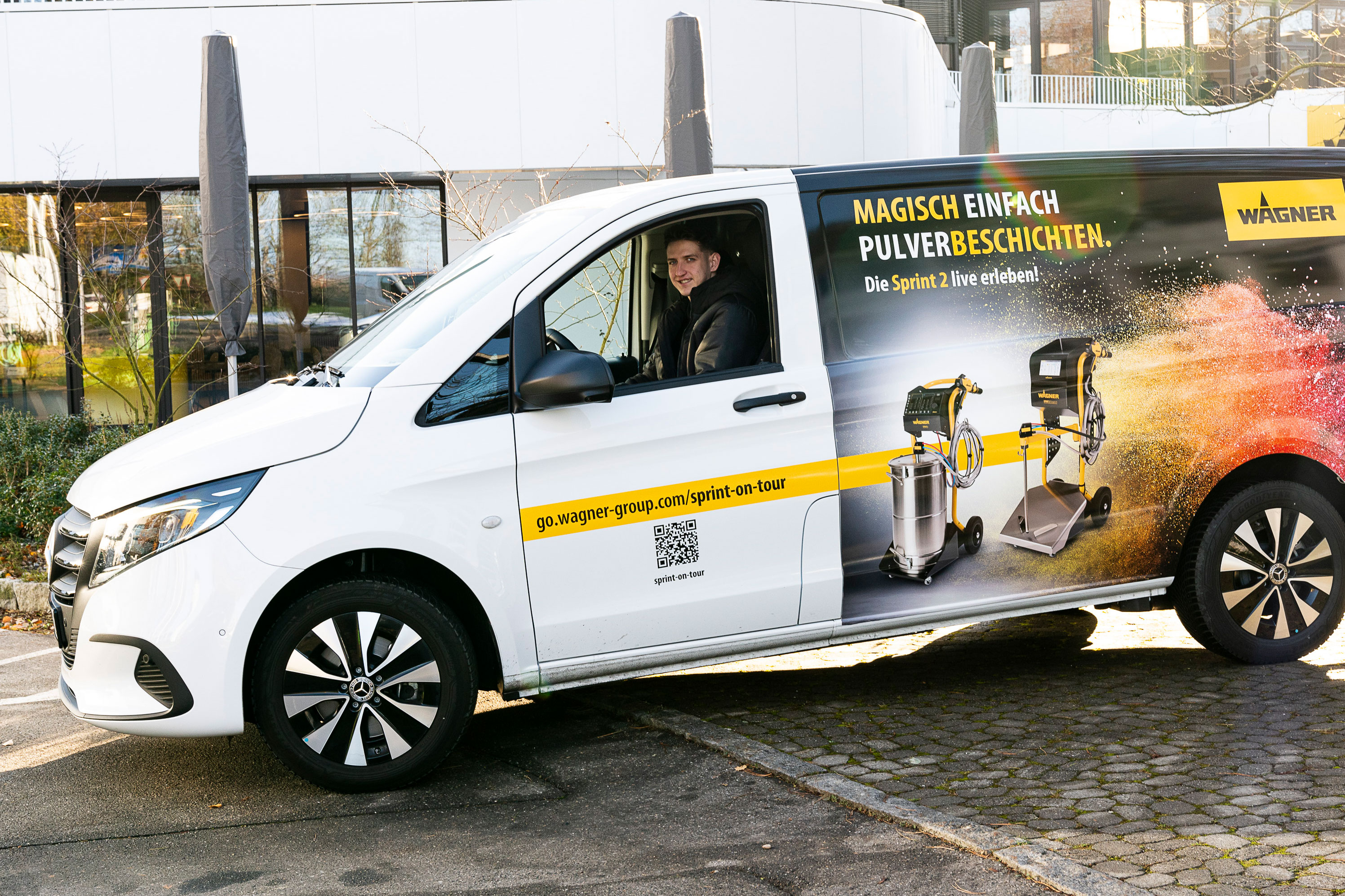 sprint 2 roadshow van