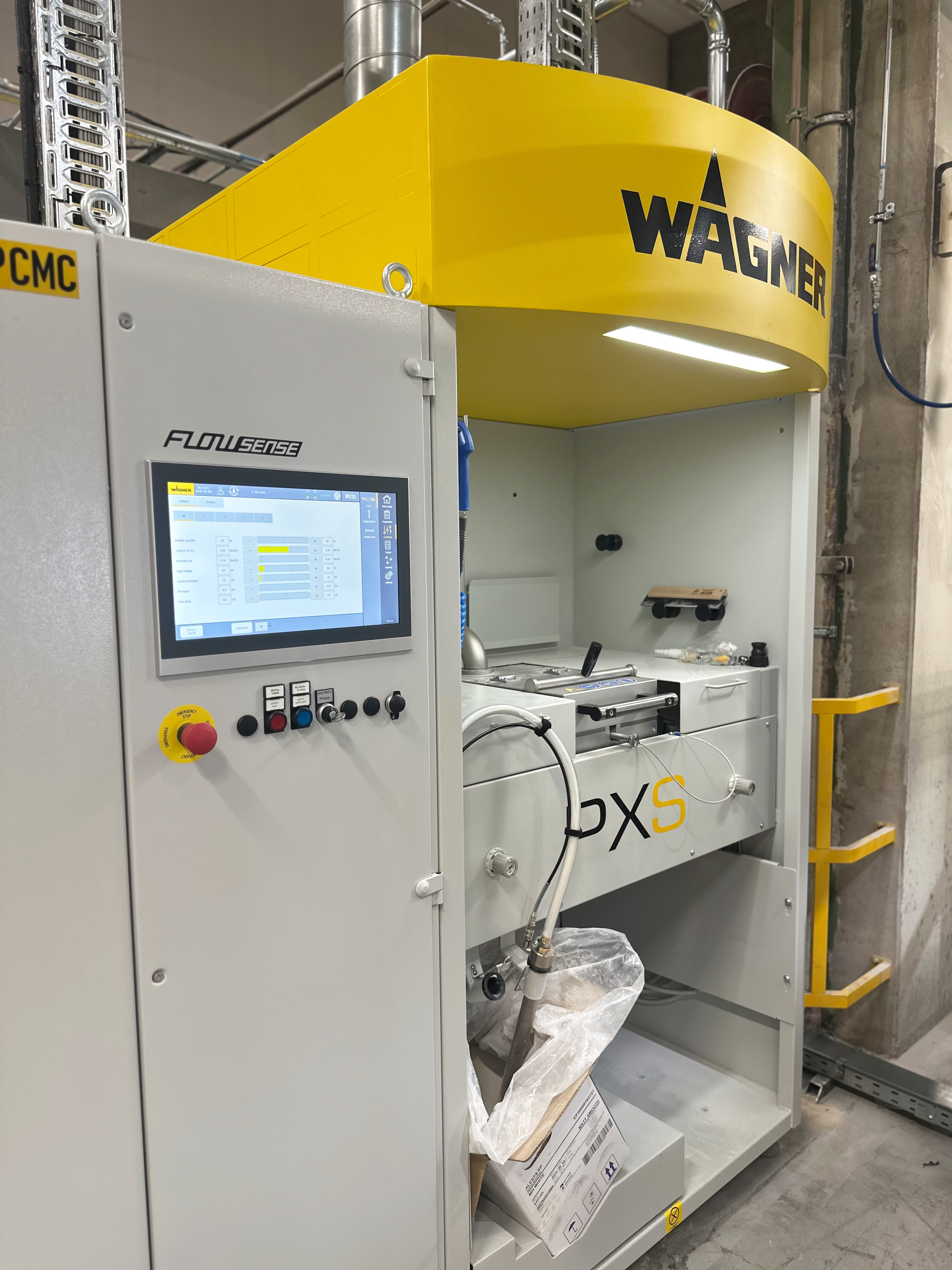 pxs powder center by wagner