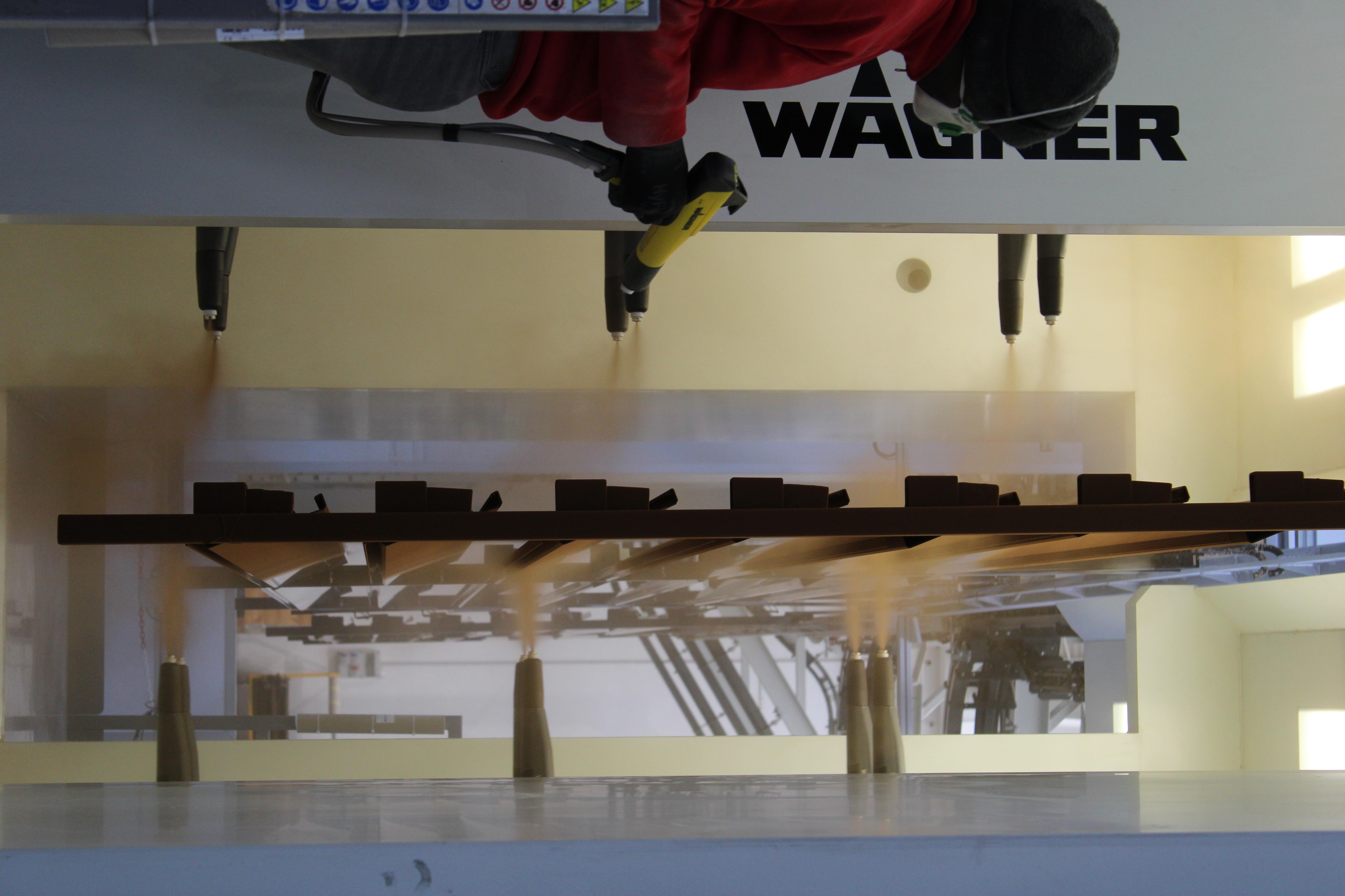 automatic powder booth by wagner