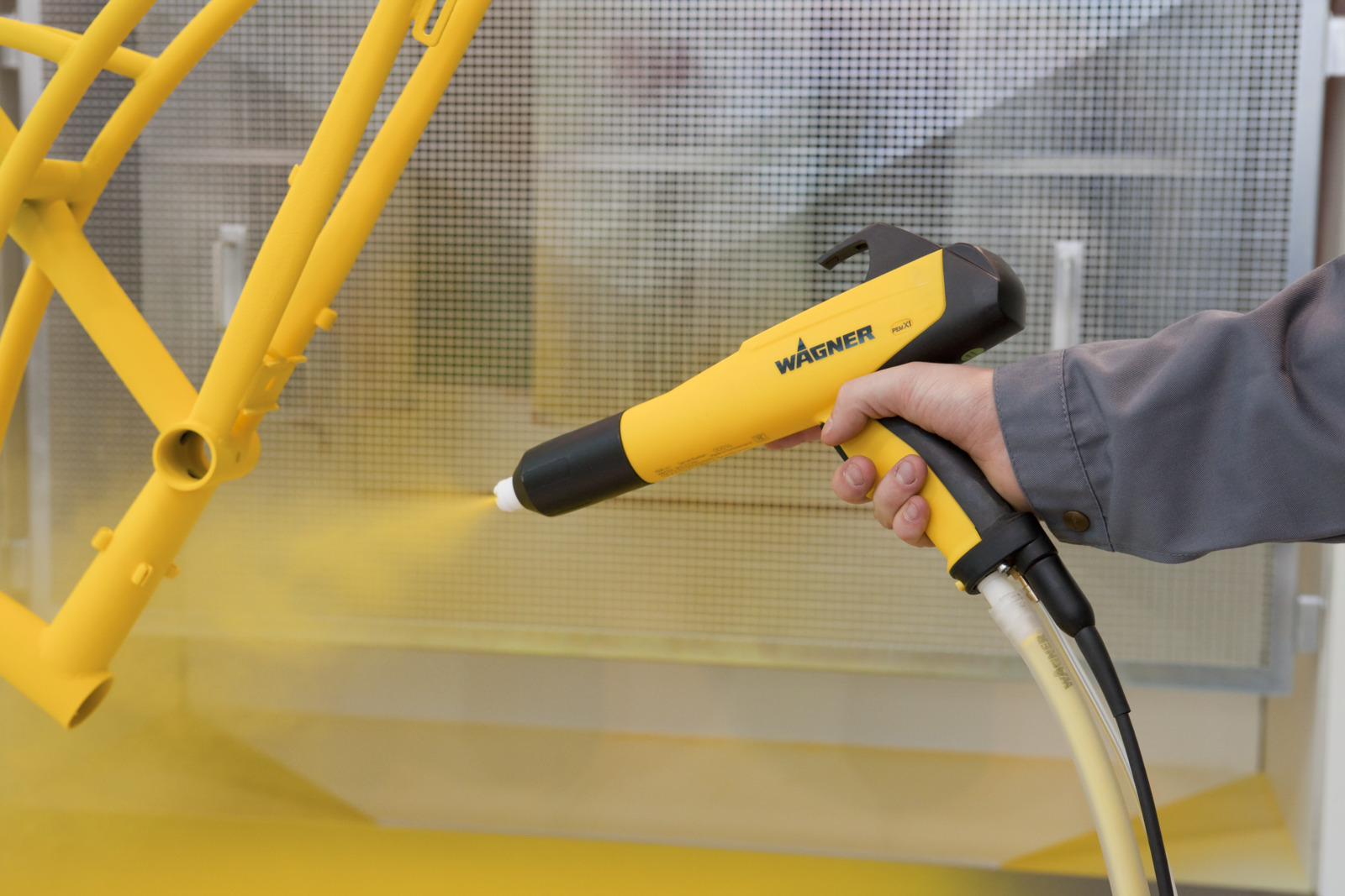 manual powder coating with pem-x1