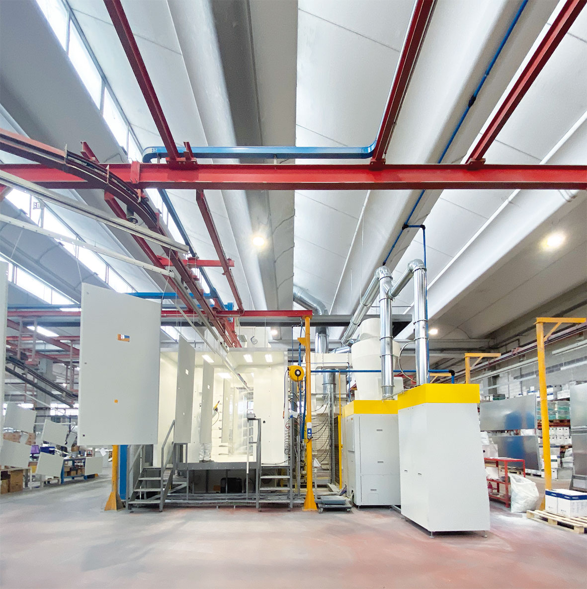 automatic powder system with ips at nord laser