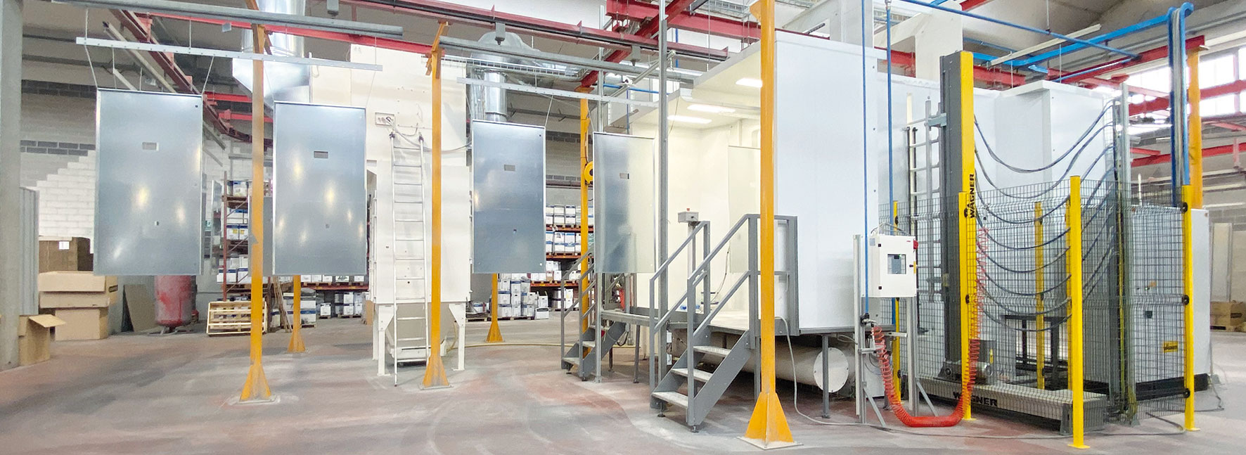 automatic powder system with ips