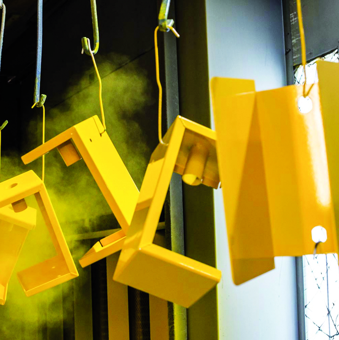 automatic powder coating