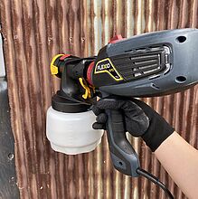 spraying rust conversion