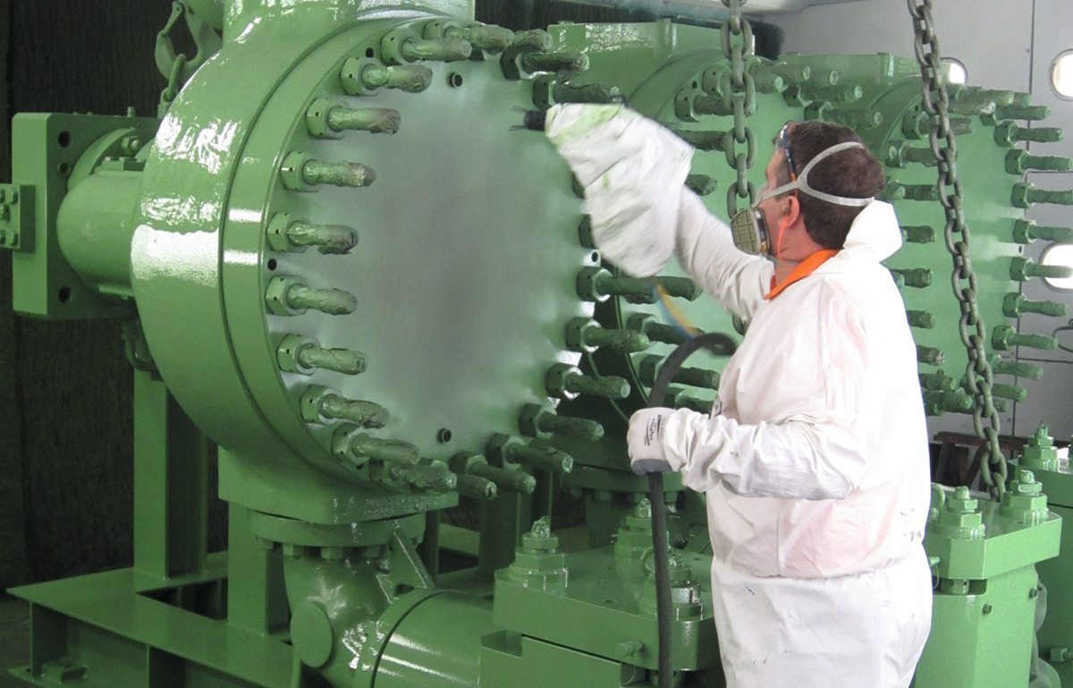 Electrostatic AirCoat manual gun for water-based paints