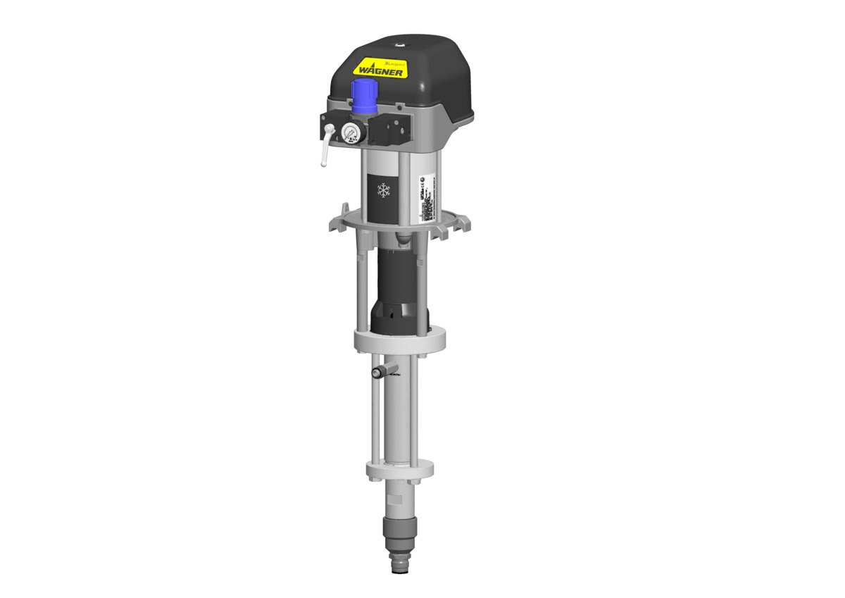 High-pressure piston pump