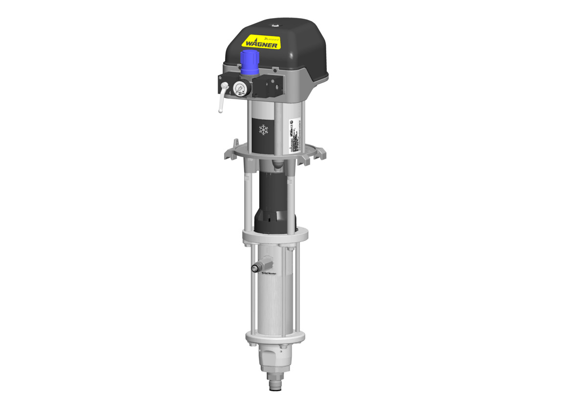 Low-pressure piston pump