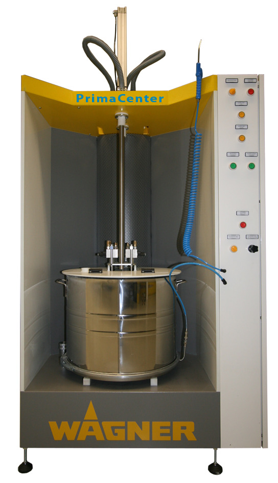 Powder preparation and supply center