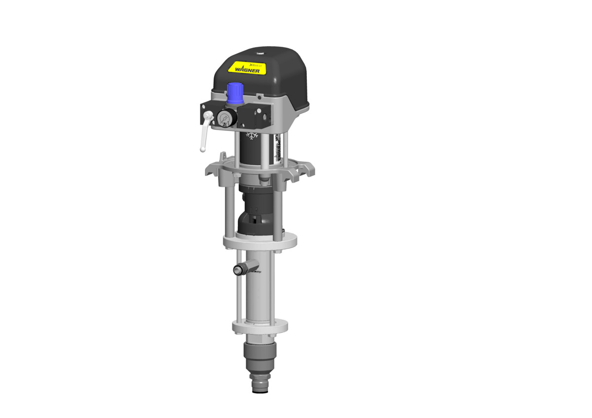 Low-pressure piston pump