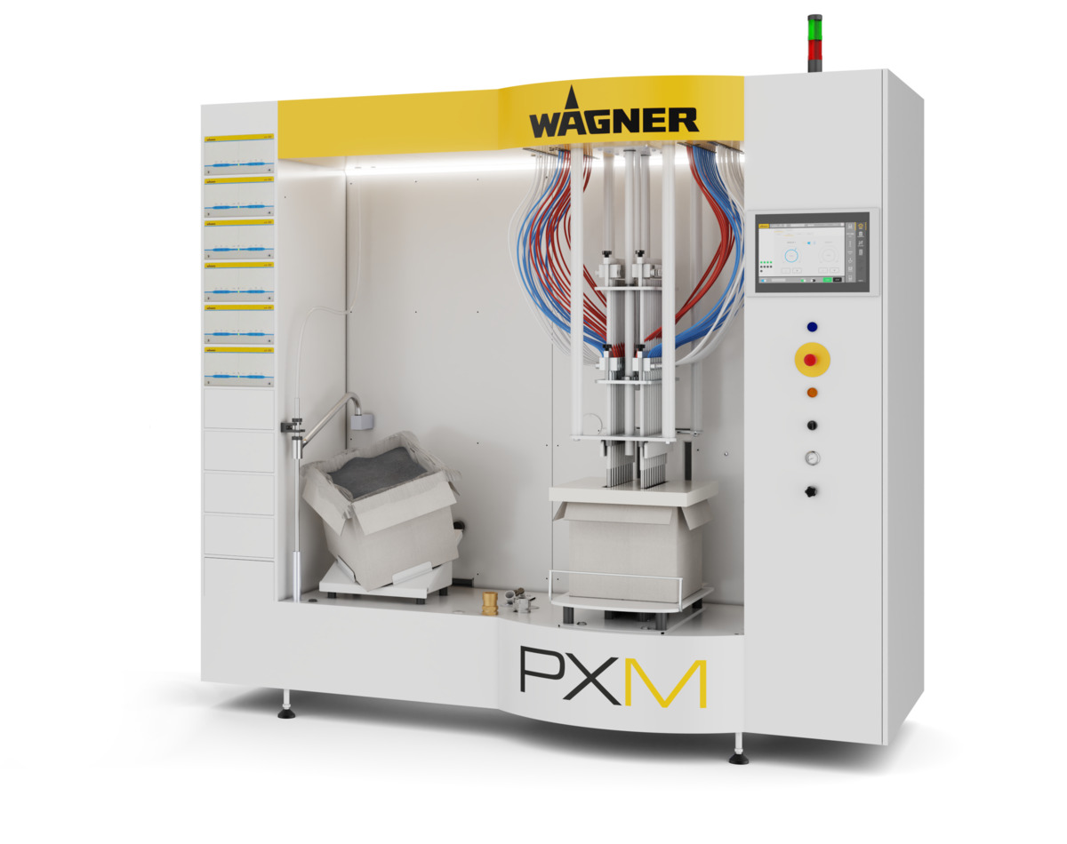 Powder preparation and supply center