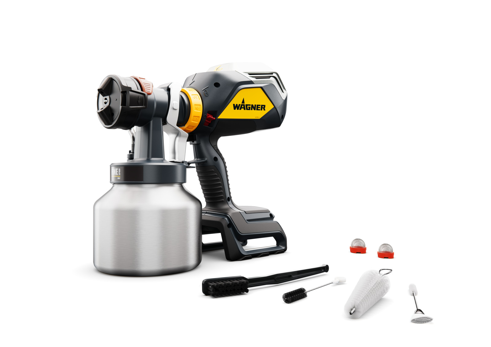 The cordless XVLP paint sprayer