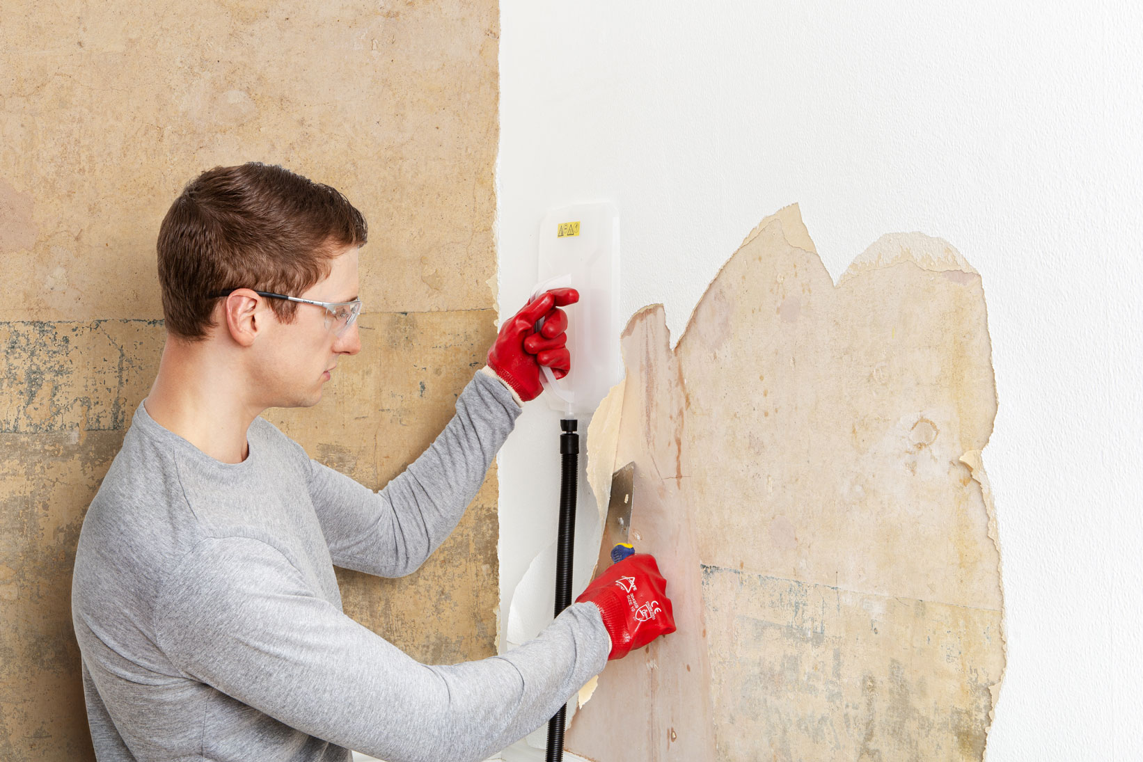 The best solution for removing old wallpaper